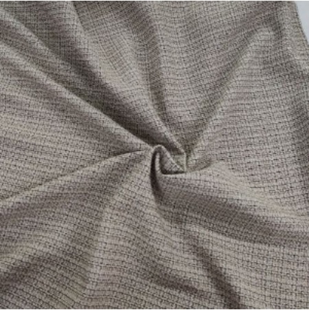 TWETIS992 Un Style Unique Eco-Chic avec notre Tweed Beige Entoilé Noir idéal pour une Veste de Tailleur et une Jupe sans Doublure, la Nouvelle Mode Eco-Responsable ! autour du tissu strasbourg
